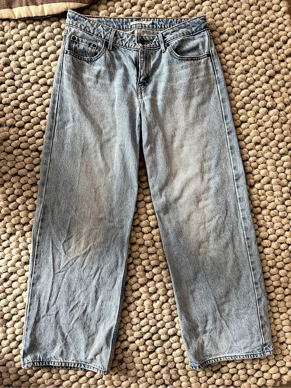 Levi's Low Loose Jeans in Blue Waist 29